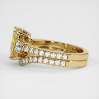 3.77 Ct. Yellow Sapphire Ring, 10K Yellow Gold 4