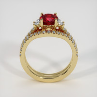 1.52 Ct. Gemstone Ring, 14K Yellow Gold 3