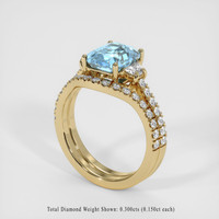 2.36 Ct. Gemstone Ring, 14K Yellow Gold 2