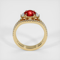 1.68 Ct. Ruby Ring, 14K Yellow Gold 3