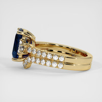 2.60 Ct. Sapphire Ring, 14K Yellow Gold 4
