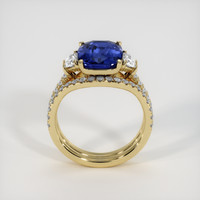 4.45 Ct. Sapphire Ring, 14K Yellow Gold 3