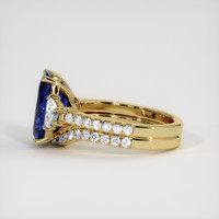 4.45 Ct. Sapphire Ring, 14K Yellow Gold 4