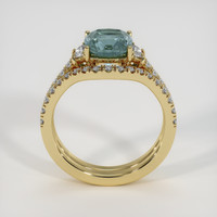 3.29 Ct. Sapphire Ring, 14K Yellow Gold 3
