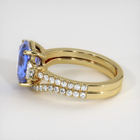 5.01 Ct. Sapphire Ring, 18K Yellow Gold 4