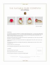 Jewelry Appraisal