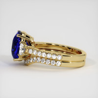 4.56 Ct. Sapphire Ring, 18K Yellow Gold 4