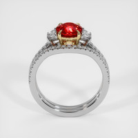 1.68 Ct. Ruby Ring, 14K Yellow & White 3