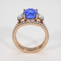5.21 Ct. Sapphire Ring, 14K Rose Gold 3