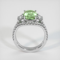 5.26 Ct. Sapphire Ring, 14K White Gold 3