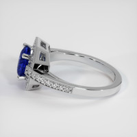 3.06 Ct. Sapphire Ring, Platinum 950 4