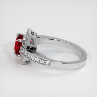 1.68 Ct. Ruby Ring, Platinum 950 4