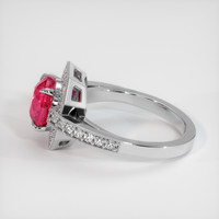 2.99 Ct. Ruby Ring, Platinum 950 4