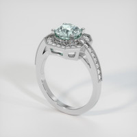 1.92 Ct. Sapphire Ring, Platinum 950 2