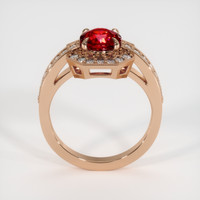 1.68 Ct. Ruby Ring, 14K Rose Gold 3