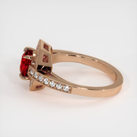 1.68 Ct. Ruby Ring, 14K Rose Gold 4