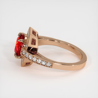 2.13 Ct. Ruby Ring, 14K Rose Gold 4