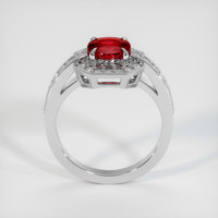 1.40 Ct. Ruby Ring, 10K White Gold 3