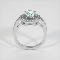 1.92 Ct. Sapphire Ring, 14K White Gold 3