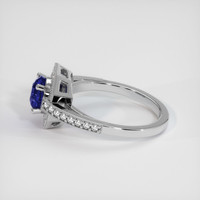 2.09 Ct. Sapphire Ring, 18K White Gold 4