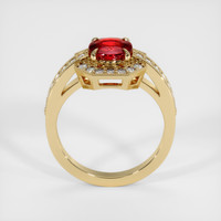 1.22 Ct. Ruby Ring, 14K Yellow Gold 3