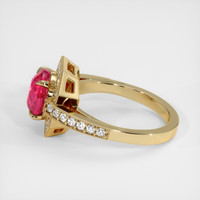 2.99 Ct. Ruby Ring, 18K Yellow Gold 4