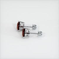 <span>0.82</span>&nbsp;<span class="tooltip-light">Ct.Tw.<span class="tooltiptext">Total Carat Weight</span></span> Ruby Earrings, Platinum 950 3