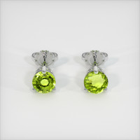 <span>1.92</span>&nbsp;<span class="tooltip-light">Ct.Tw.<span class="tooltiptext">Total Carat Weight</span></span> Gemstone Earrings, Platinum 950 1