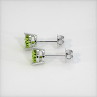 1.92 Ct.Tw. Gemstone Earrings, Platinum 950 3