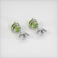 1.92 Ct.Tw. Gemstone Earrings, Platinum 950 4