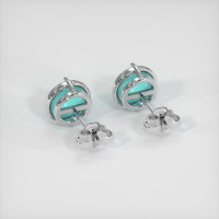 1.73 Ct.Tw. Gemstone Earrings, Platinum 950 4