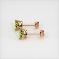 1.92 Ct.Tw. Gemstone Earrings, 14K Rose Gold 3
