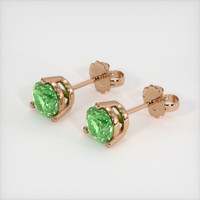 <span>1.76</span>&nbsp;<span class="tooltip-light">Ct.Tw.<span class="tooltiptext">Total Carat Weight</span></span> Gemstone Earrings, 14K Rose Gold 2