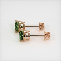 <span>1.35</span>&nbsp;<span class="tooltip-light">Ct.Tw.<span class="tooltiptext">Total Carat Weight</span></span> Gemstone Earrings, 14K Rose Gold 3