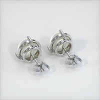 <span>8.42</span>&nbsp;<span class="tooltip-light">Ct.Tw.<span class="tooltiptext">Total Carat Weight</span></span> Sapphire Earrings, 14K White Gold 4