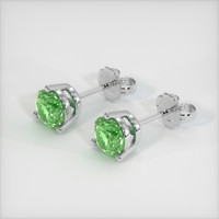 <span>1.76</span>&nbsp;<span class="tooltip-light">Ct.Tw.<span class="tooltiptext">Total Carat Weight</span></span> Gemstone Earrings, 14K White Gold 2