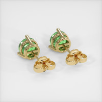 <span>1.76</span>&nbsp;<span class="tooltip-light">Ct.Tw.<span class="tooltiptext">Total Carat Weight</span></span> Gemstone Earrings, 14K Yellow Gold 4