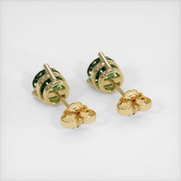 <span>1.35</span>&nbsp;<span class="tooltip-light">Ct.Tw.<span class="tooltiptext">Total Carat Weight</span></span> Gemstone Earrings, 14K Yellow Gold 4