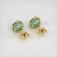 <span>0.87</span>&nbsp;<span class="tooltip-light">Ct.Tw.<span class="tooltiptext">Total Carat Weight</span></span> Gemstone Earrings, 14K Yellow Gold 4