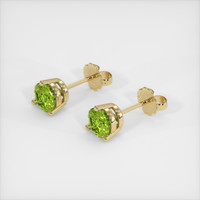 1.92 Ct.Tw. Gemstone Earrings, 18K Yellow Gold 2