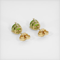 1.92 Ct.Tw. Gemstone Earrings, 18K Yellow Gold 4