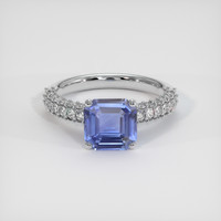 2.71 Ct. Sapphire Ring, Platinum 950 1