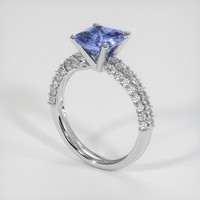 2.71 Ct. Sapphire Ring, Platinum 950 2