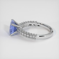 2.71 Ct. Sapphire Ring, Platinum 950 4