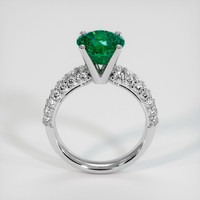 2.60 Ct. Emerald Ring, Platinum 950 3