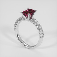 1.89 Ct. Gemstone Ring, Platinum 950 2