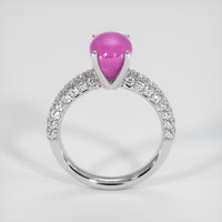 5.11 Ct. Pink Sapphire Ring, Platinum 950 3