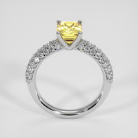 2.14 Ct. Yellow Sapphire Ring, Platinum 950 3