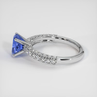 1.93 Ct. Blue Sapphire Ring, Platinum 950 4