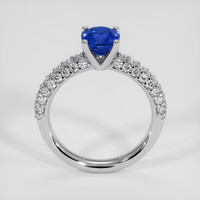 1.55 Ct. Blue Sapphire Ring, Platinum 950 3